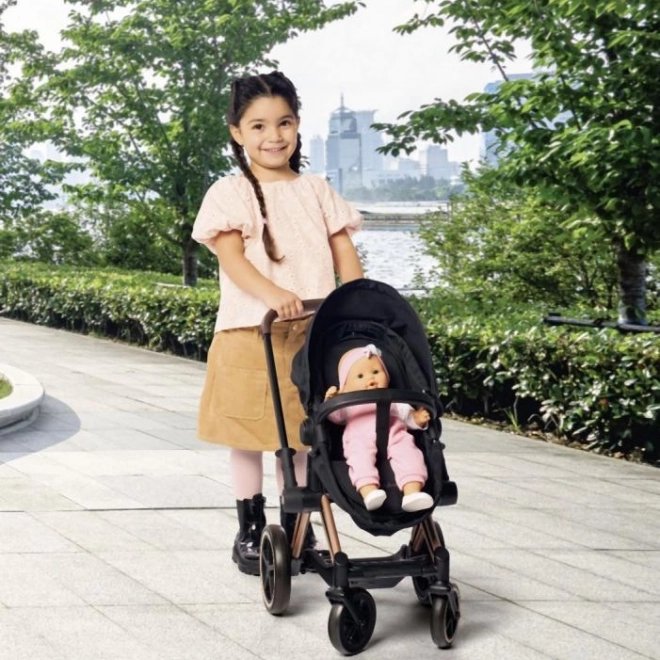 Poussette pour poupées Cybex 3 en 1 noir