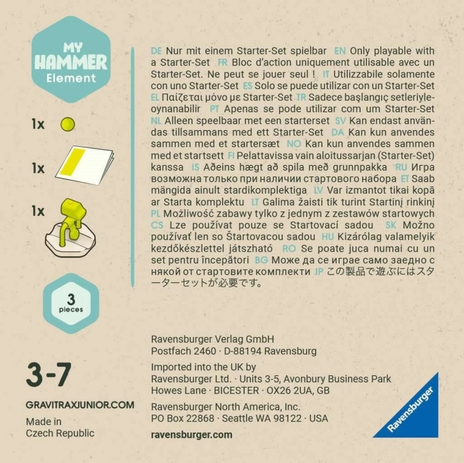 RAVENSBURGER GraviTrax Junior Marteau