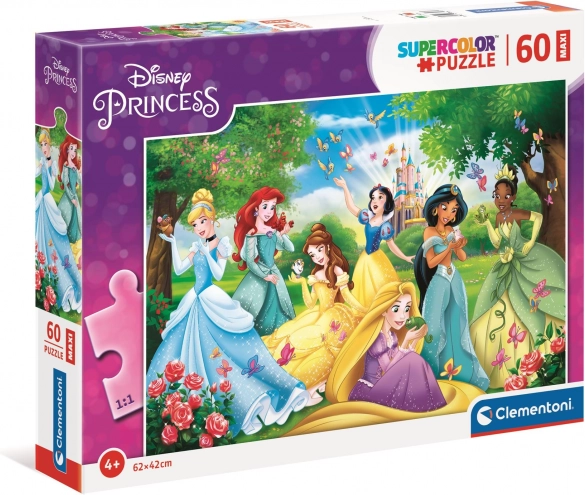Puzzle 60 Maxi pièces - Princesses Disney