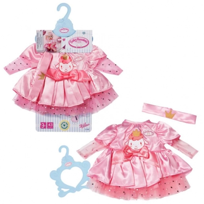 Robe d'anniversaire Baby Annabell, 43 cm