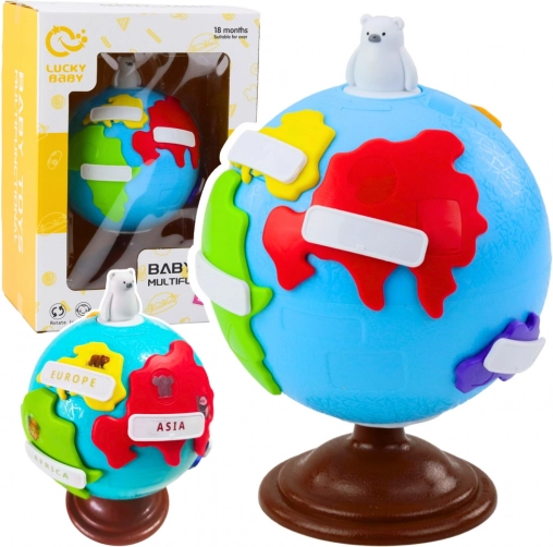 Globe éducatif interactif pour enfants
