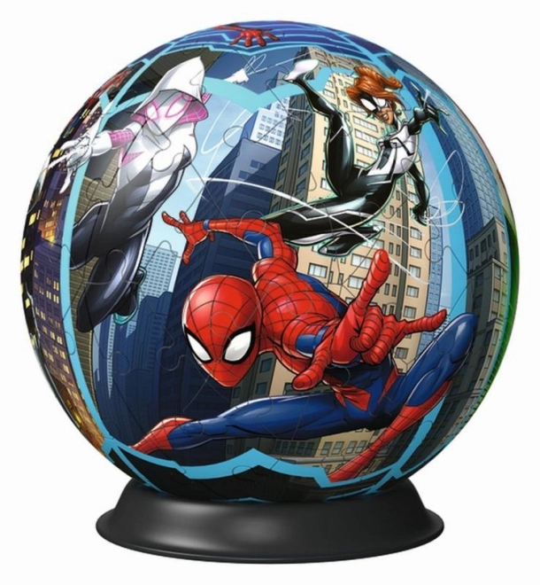 Boule-Puzzle Spiderman 72 pièces