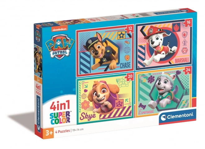 Puzzle 4v1 Pat'Patrouille