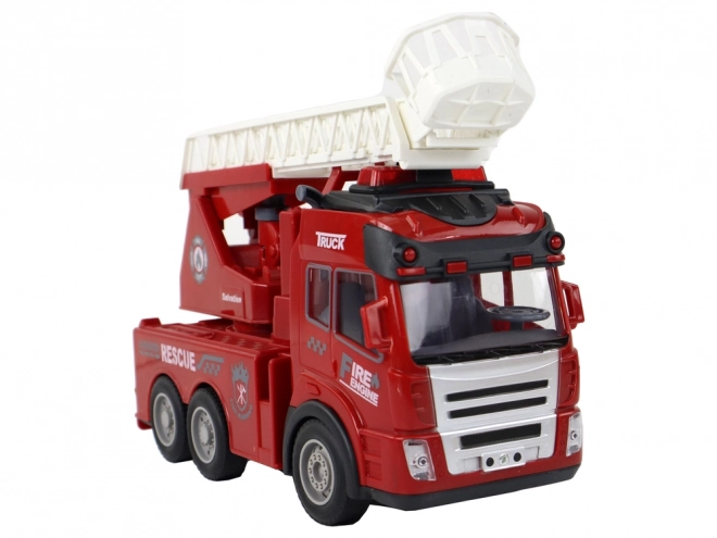 Camion de pompiers de secours avec télécommande