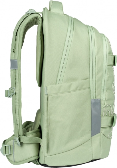 Ensemble pour écoliers BAAGL Skate Max Menthe : sac à dos, trousse, sac
