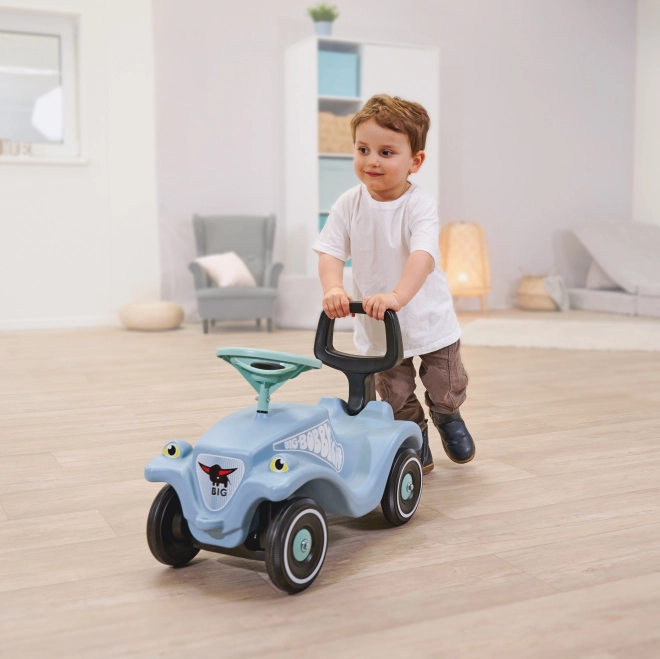 GROS Voiture Bobby Classique bleu pousseur