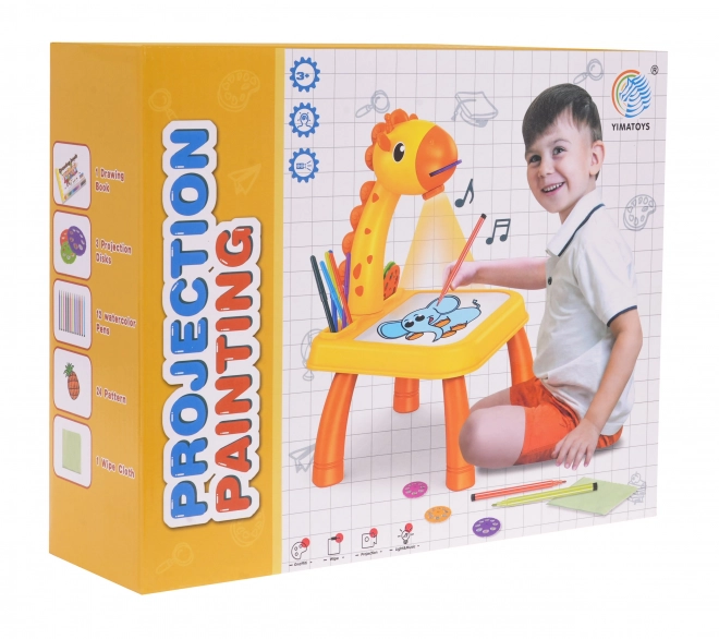 projecteur girafe pour dessin