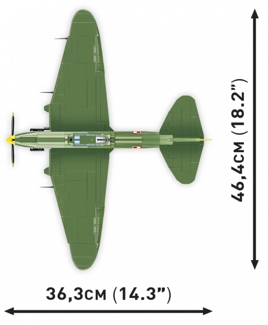 Collection Historique WWI IL-2M3 Shturmovik 625 pièces