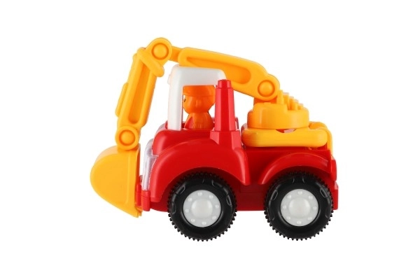 Jouets de construction et agricoles à inertie, mixte de types