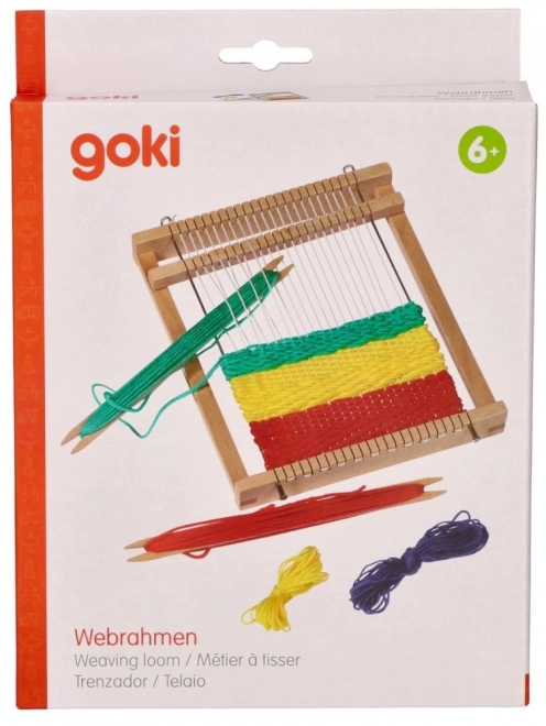 Métier à tisser en bois Goki - petit atelier de tissage