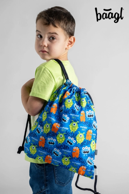 sac pour chaussures de rechange et petits objets BAAGL Monsters