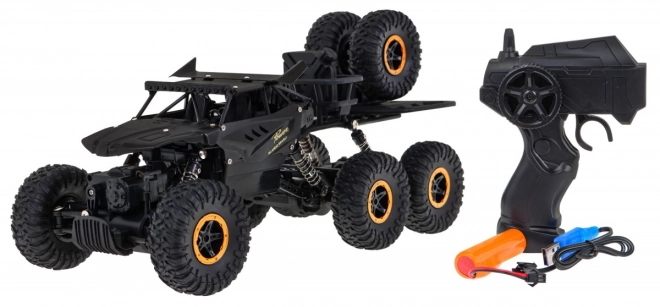 Crawler Rock pour enfants 6+ Télécommande 1:10 6x6 + roues de rechange