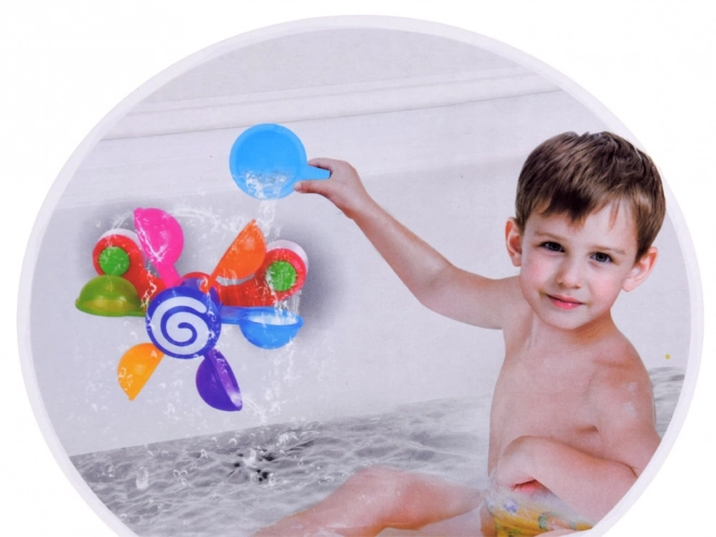 Moulin à eau coloré pour le bain des enfants