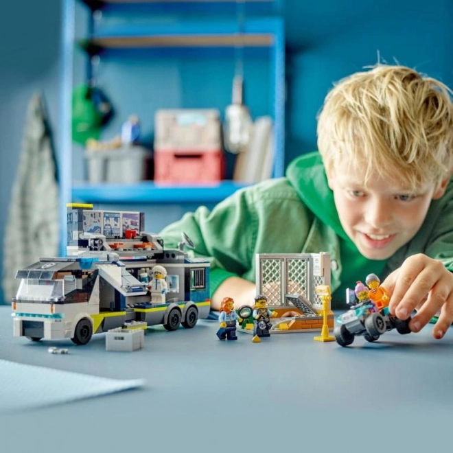 LEGO® City 60418 Laboratoire mobile de criminologie de la police