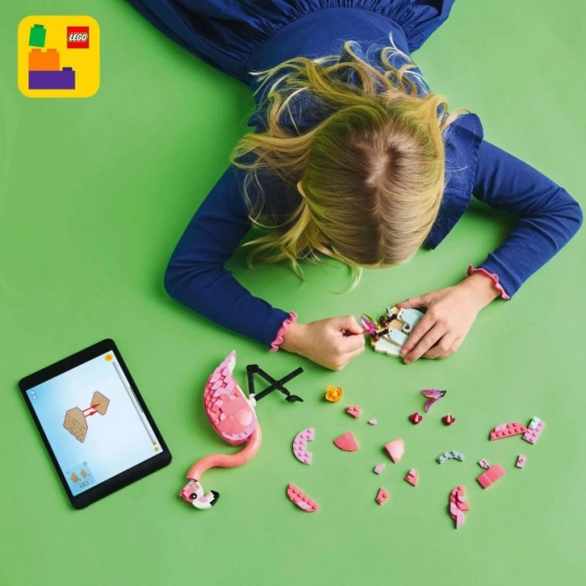 LEGO Creator 3 en 1 31170 Animaux Sauvages : Flamant Rose