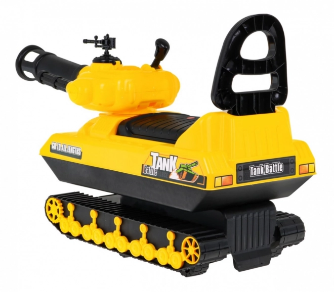 Tank de conduite pour enfants 3 en 1 avec tourelle pivotante et klaxon