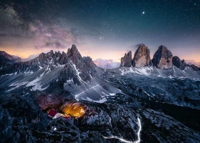 Puzzle des trois tours des Dolomites 1000 pièces Ravensburger