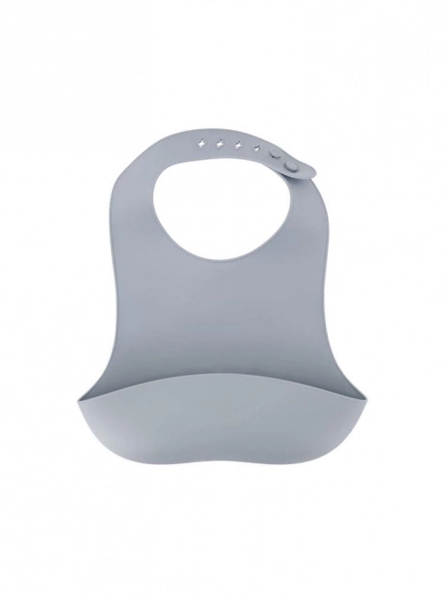 Set de vaisselle en silicone pour enfants MoMi AMI gris