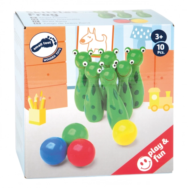 Small Foot Quilles Grenouilles