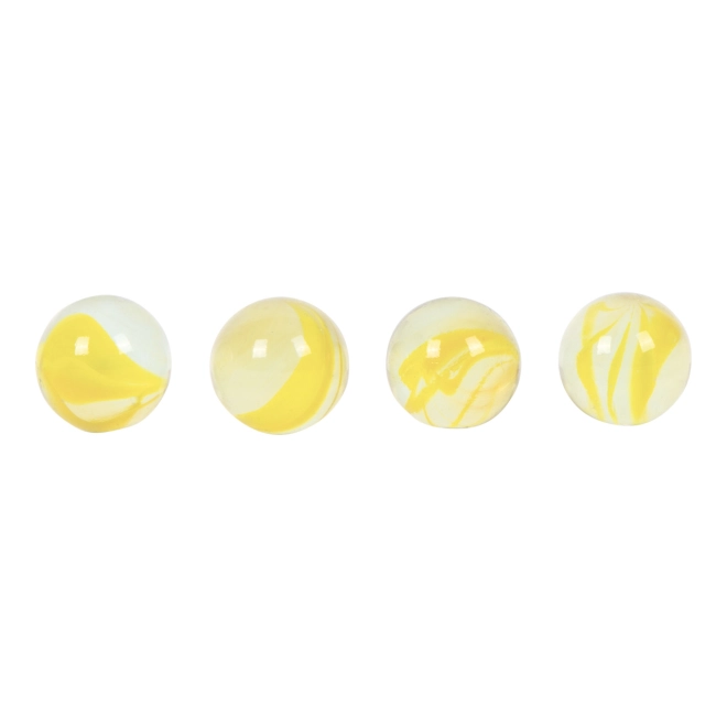 Billes en verre incluses