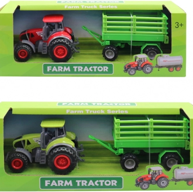 Tracteur avec remorque pour enfants