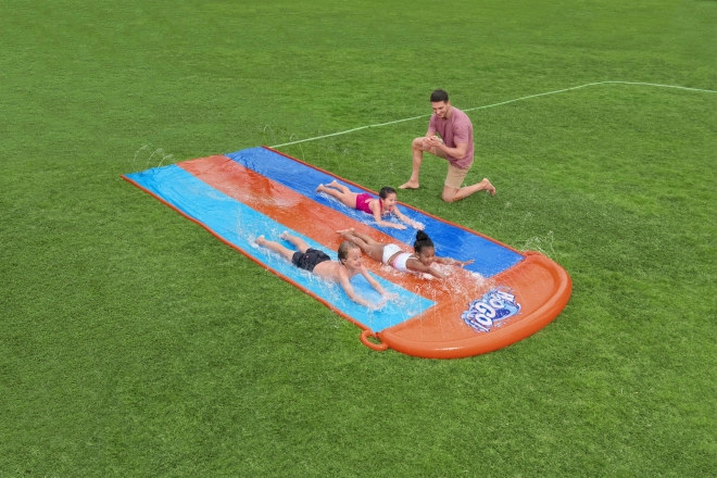 Toboggan aquatique trois voies 4,88 m
