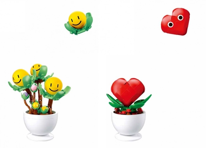 Sluban Fleurs Enjouées en Pots