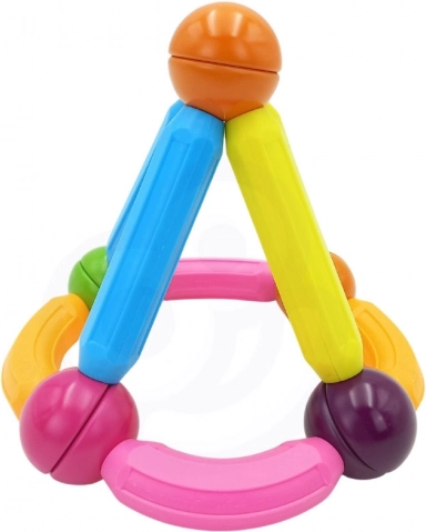 Woopie jeux de construction magn9tiques éducatifs grands 28 pcs