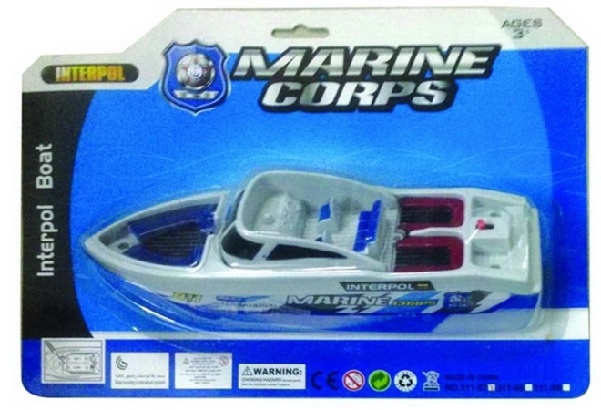Bateau à pile 22,5 cm