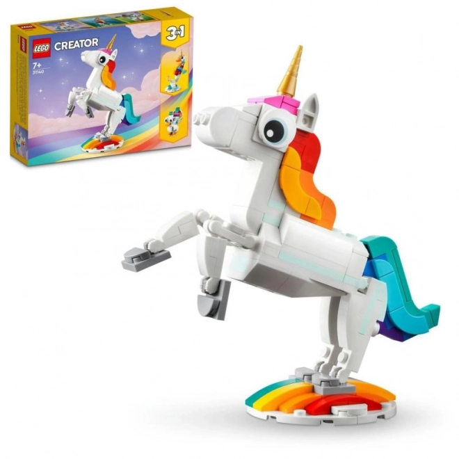 LEGO Creator 3en1 31140 Licorne magique
