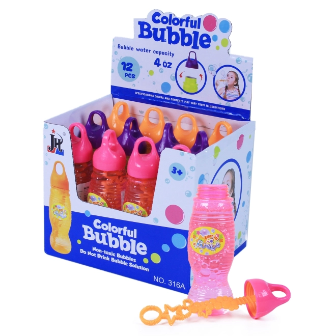 Bublifuk bouteille 3 couleurs