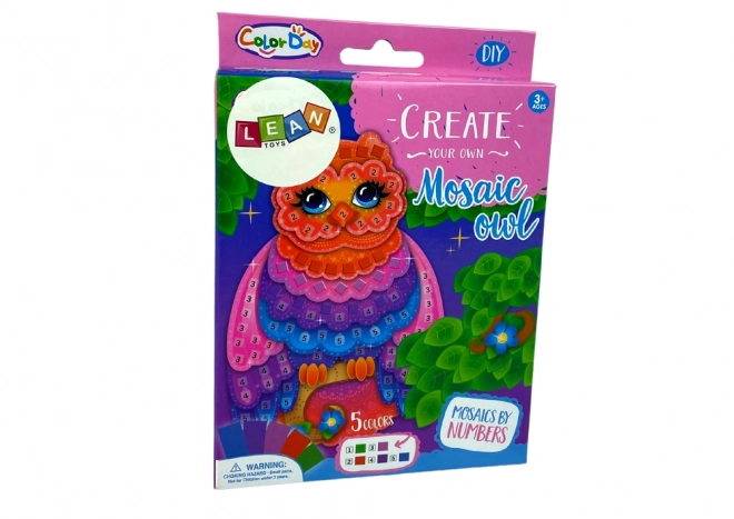 DIY Mozaïque Chouette