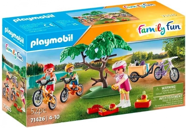 Plaisir en famille avec des VTT Playmobil