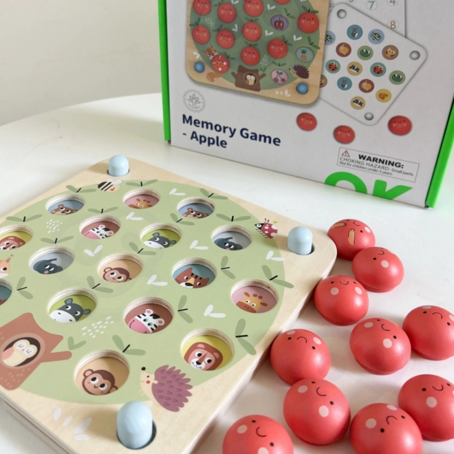 Jeu de mémoire Tooky Toy Pommes