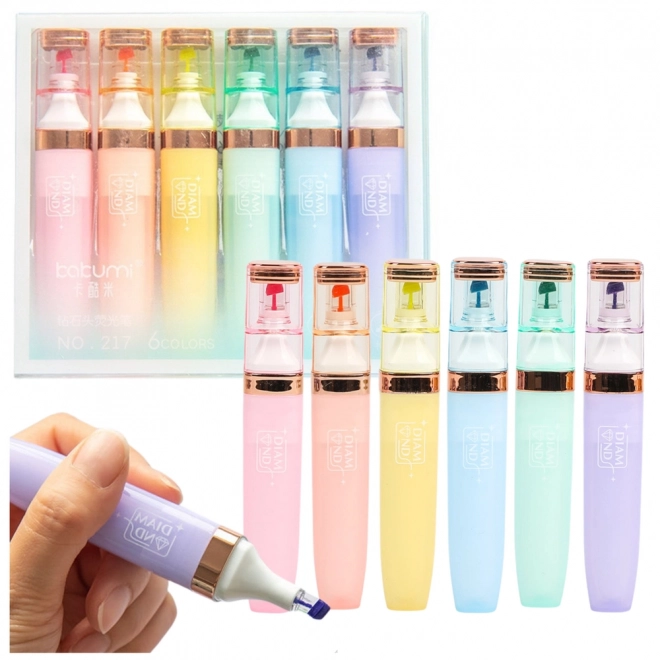 Ensemble de surligneurs pastel 6 pièces