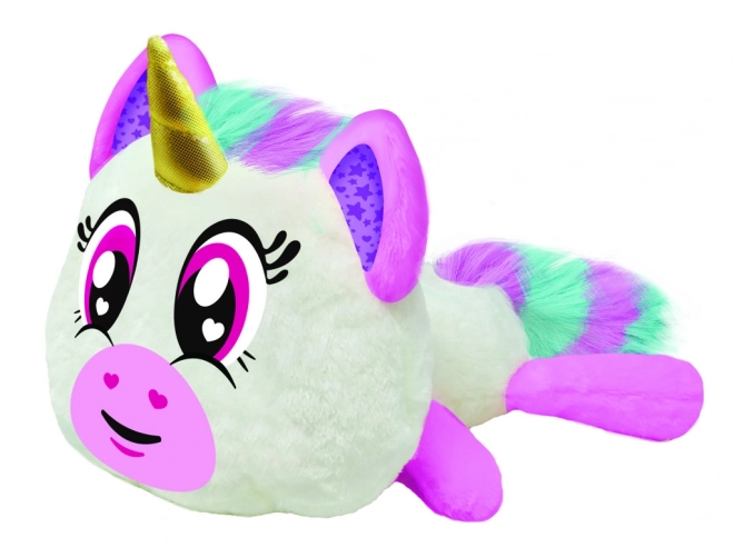 Jouet en peluche Lumiluvs sous forme de coussin éclairant
