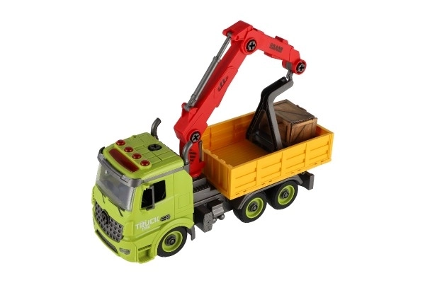 Voiture de construction à visser avec lumière et son