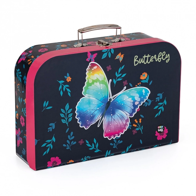 Valise lamino 34 cm Papillon 2