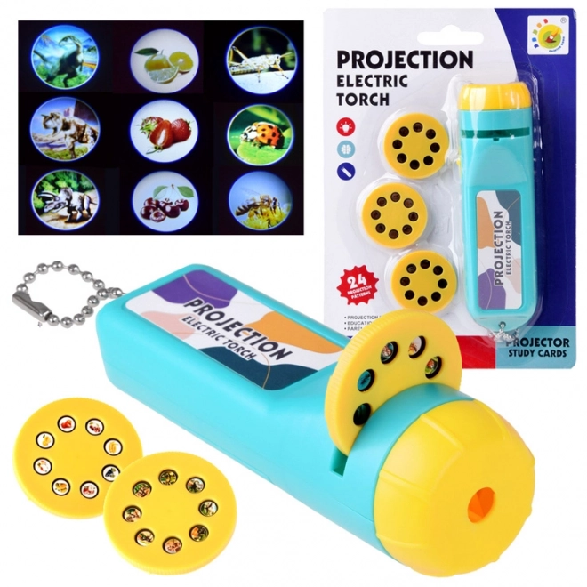 Projecteur pour enfants avec lanterne et 24 images