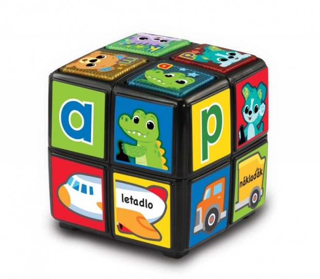 Cube avec des animaux CZ