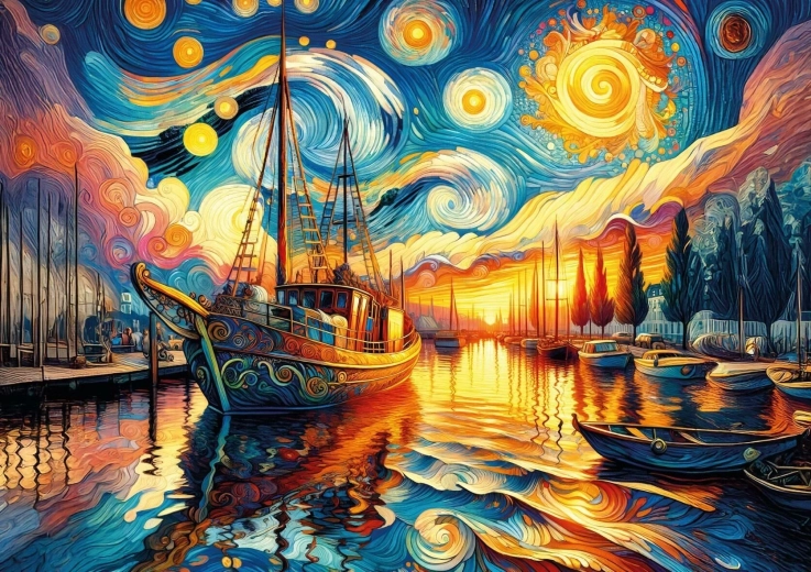 Puzzle Sillonner la mer 260 pièces