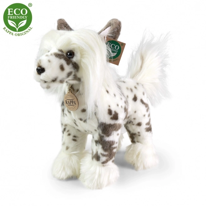 Rappa Peluche chien Chinois à crête debout 25 cm ECO-FRIENDLY