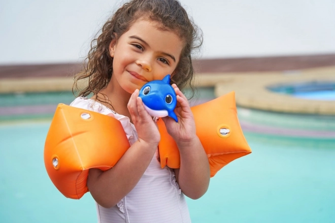 Jouet flottant interactif requin bleu