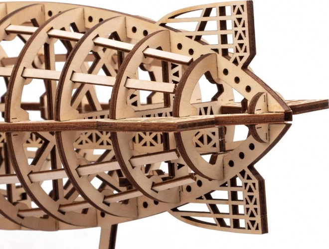 Dirigeable - Kit de construction en bois 3D