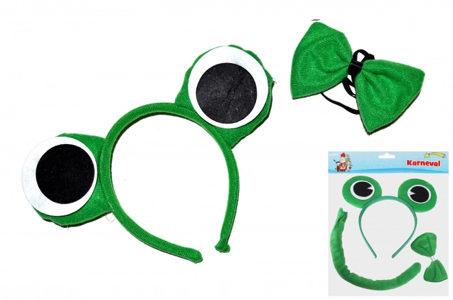 Ensemble de carnaval - grenouille