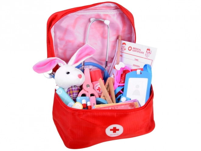 Ensemble médical en bois pour enfants