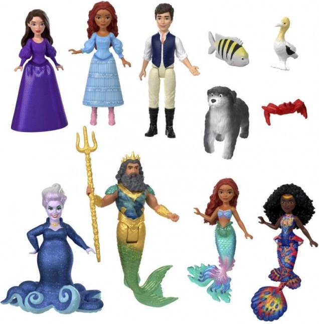 Ensemble de Petites Poupées et Amis de la Terre et de la Mer