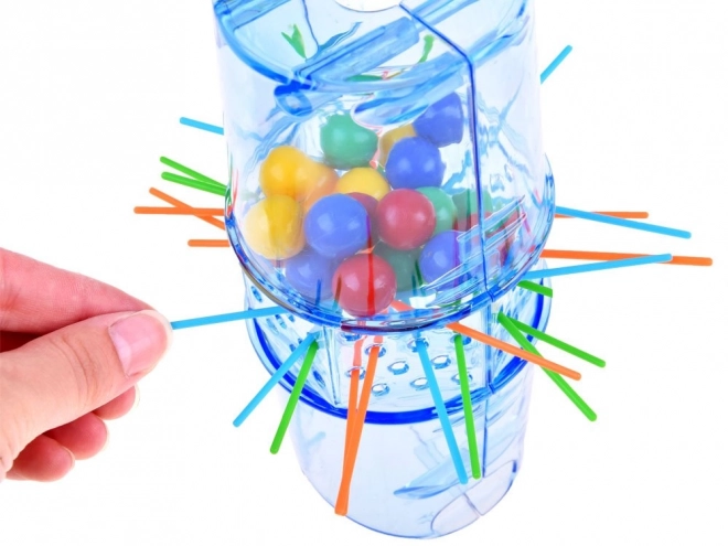 Jeu d'adresse Trick Stick billes tombantes