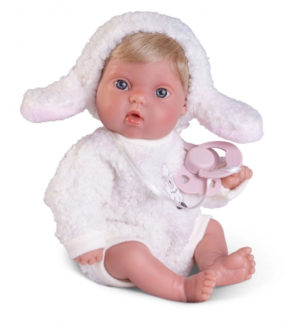 Antonio Juan 85317-2 Picolín ovečka - poupée réaliste bébé avec corps tout en vinyle - 21 cm