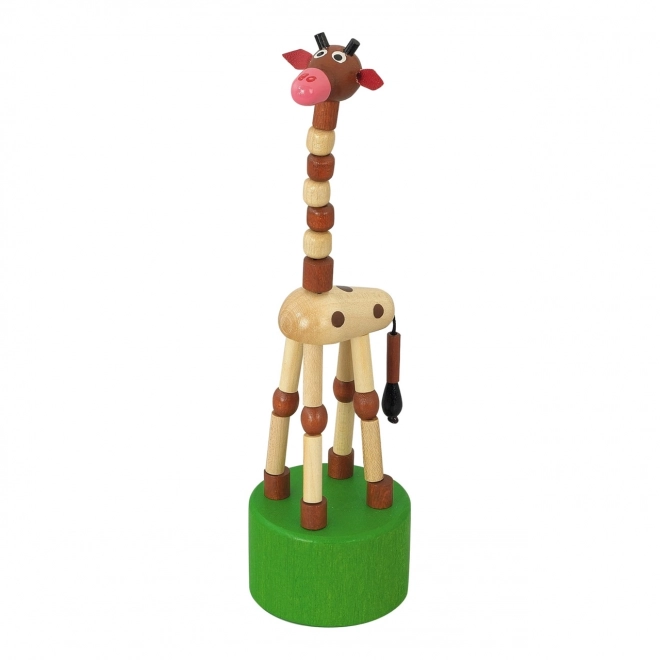 Figurine à pousser Detoa girafe